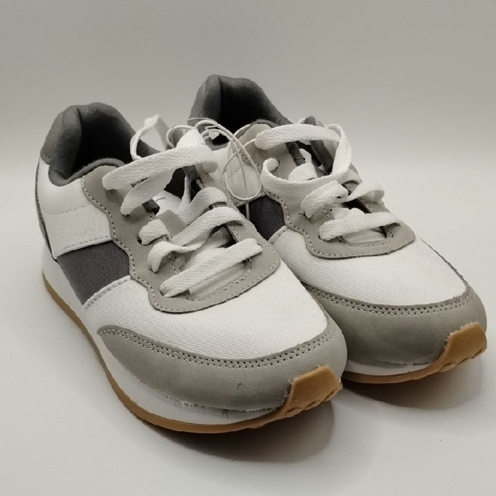 Cat & Jack White and Gray Kids Sneakers